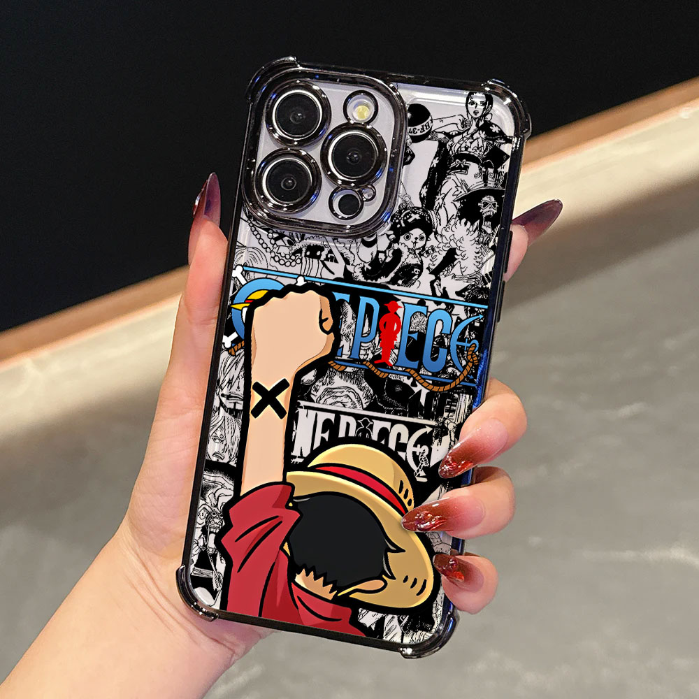 Vivo Y28 - Casing Ponsel Anime Luffy Zoro Sanji