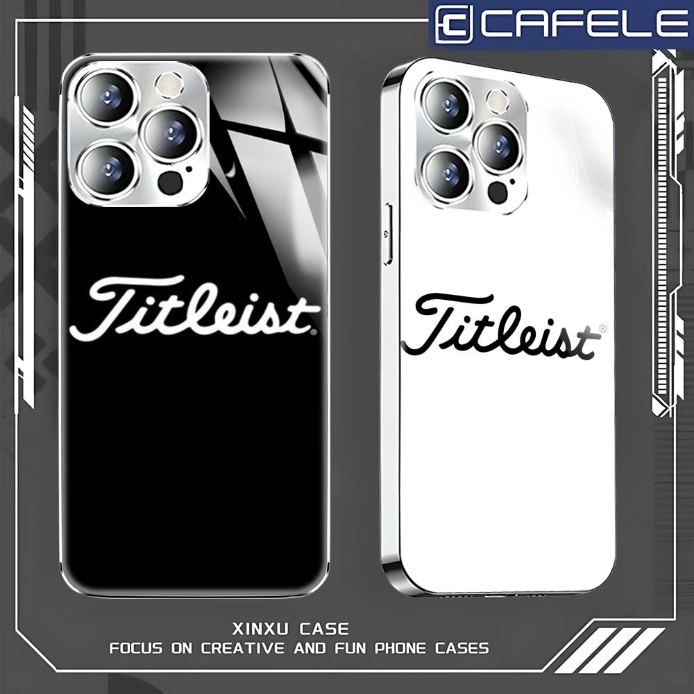 Apple Iphone 15 Pro Max - Casing Ponsel Sport Golf Ball T-Titleists