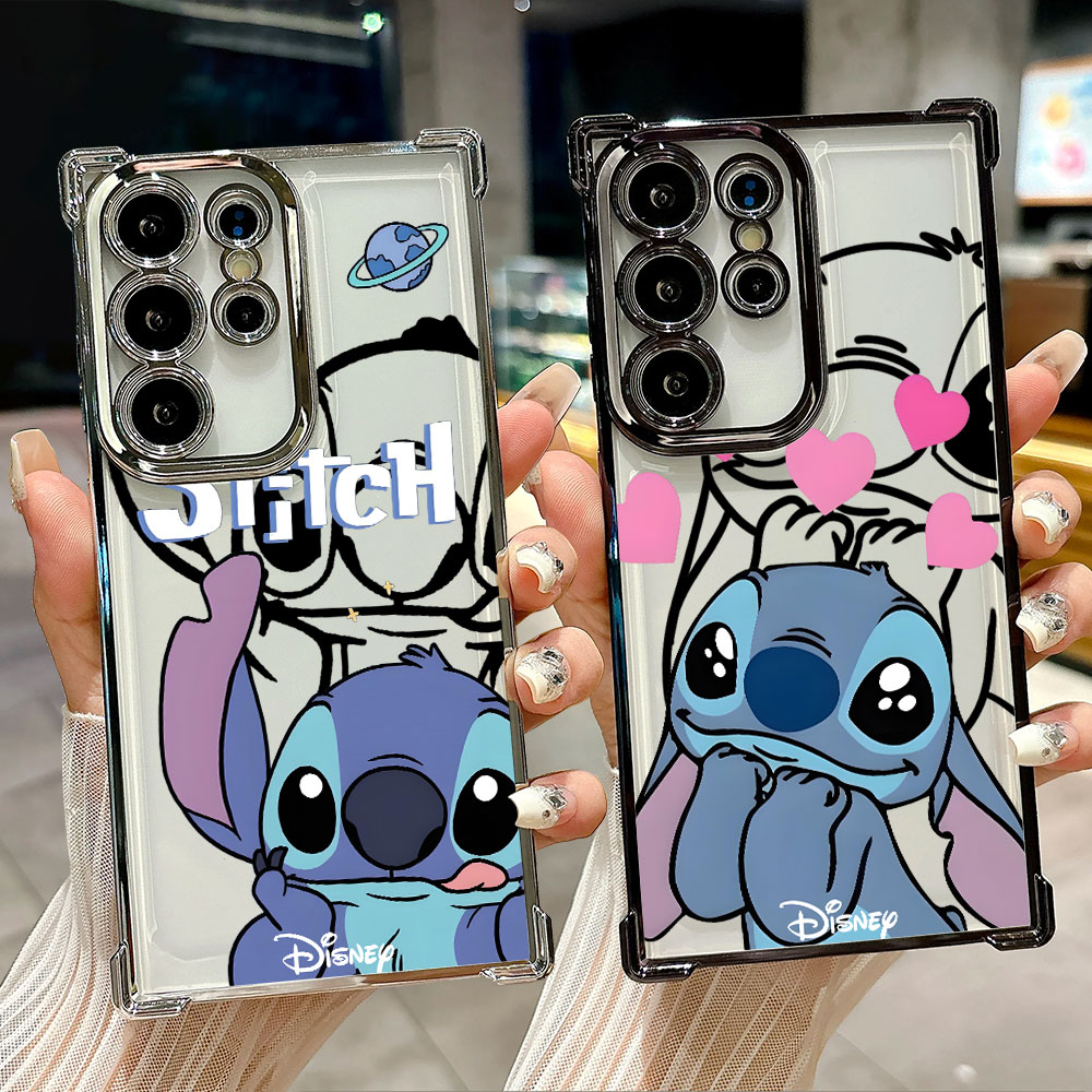 Samsung Galaxy S25 - Casing Silikon Motif Jahitan untuk Samsung