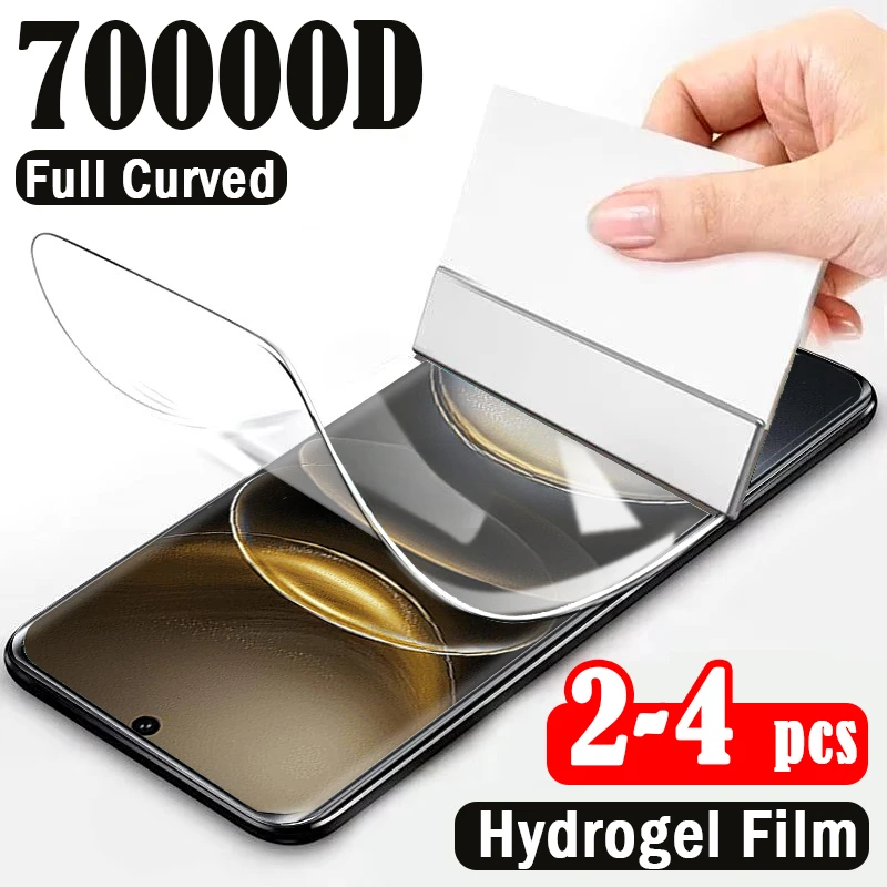 Vivo V40 - 2-4buah Film hidrogel lengkung penuh untuk