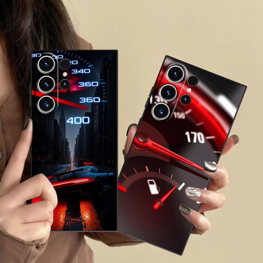 Samsung Galaxy S24 - Casing Red Car Gauge untuk Samsung