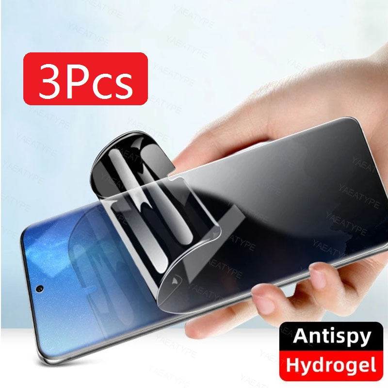 Vivo V40 - 3 Buah Pelindung Layar Anti-mata-mata untuk