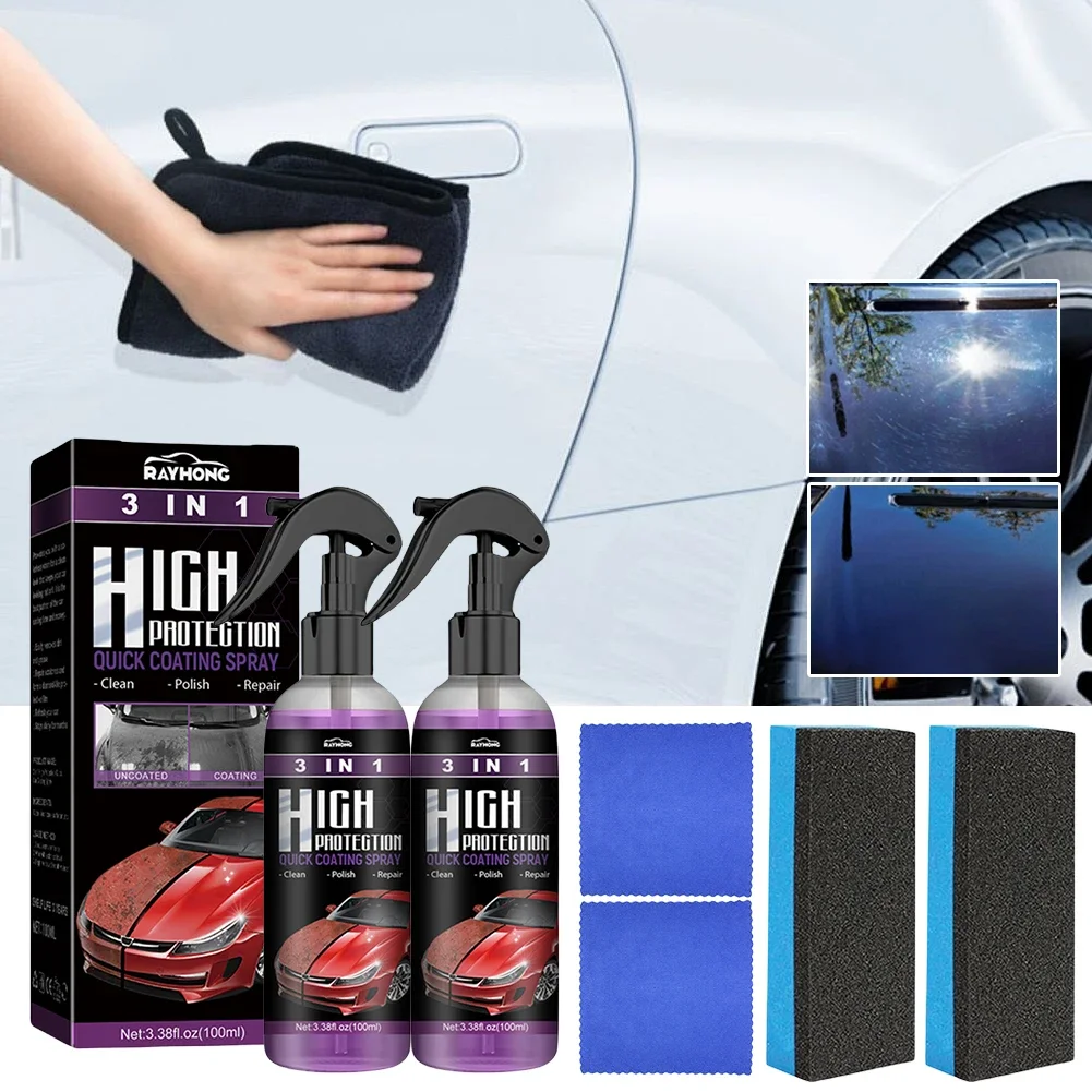 Nano Liquid Coating - 3 in 1 Cairan Pelapis Keramik
