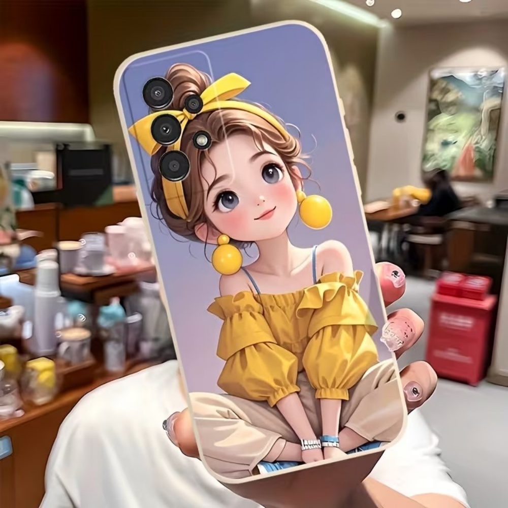 Samsung Galaxy S25 - Casing Ponsel Desain Pola Gadis Kartun