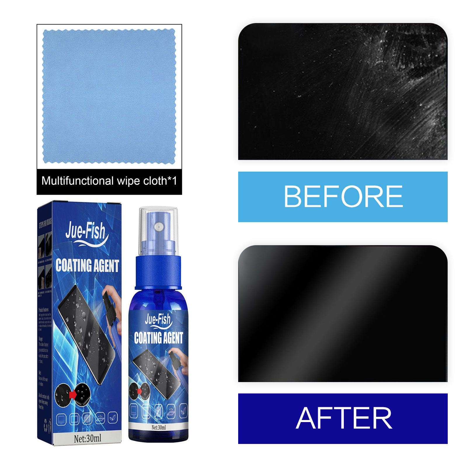 Oleophobic Coating Spray - Pelindung layar cair lapisan pelindung hidrofobik