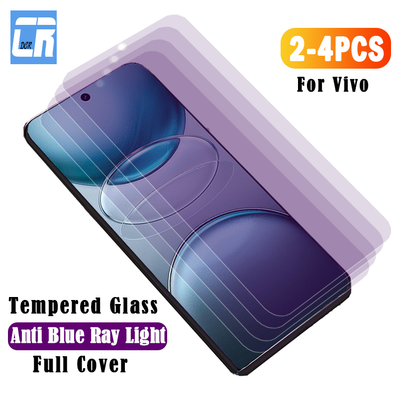 Vivo Y28 - Pelindung layar Anti gores cahaya biru,