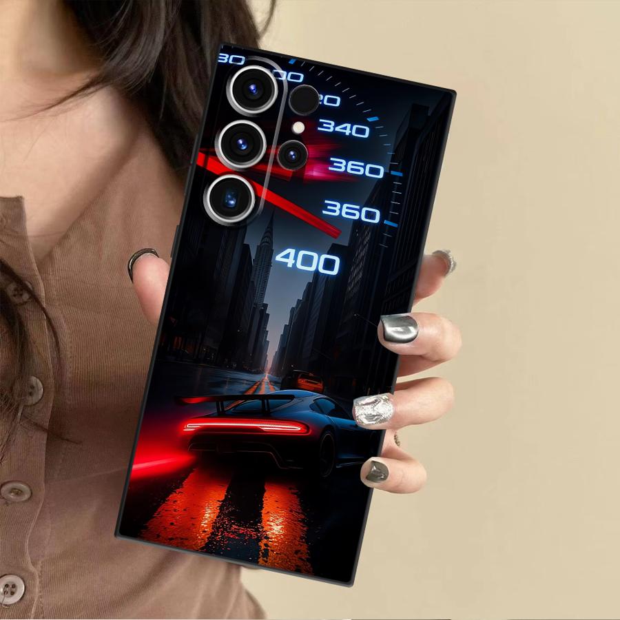 Casing Red Car Gauge untuk Sam - Samsung Galaxy S24 ulasan dan harga
