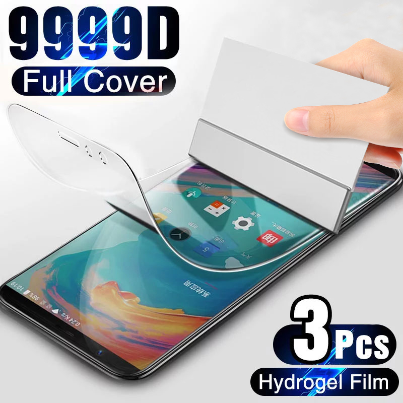 3 Buah Pelindung Layar Hidroge - Flexible Tpu Film ulasan dan harga