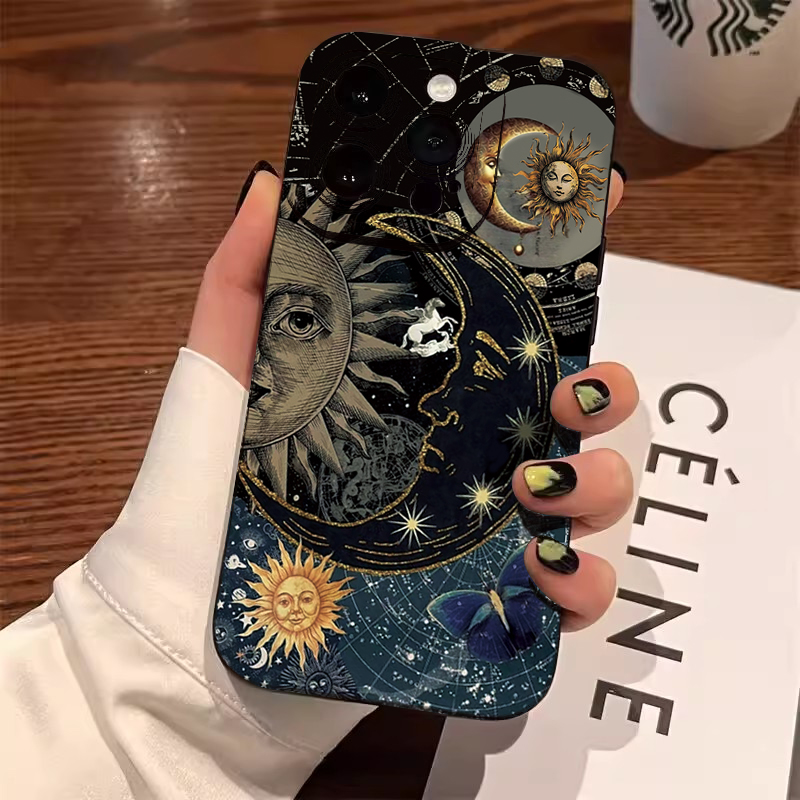 Casing HP Estetis Motif Mataha - Samsung Galaxy A55 ulasan dan harga
