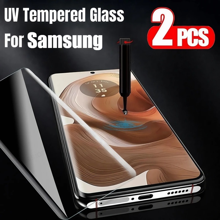 Kaca Tempered Lem Penuh UV unt - Huawei Nova 12 ulasan dan harga