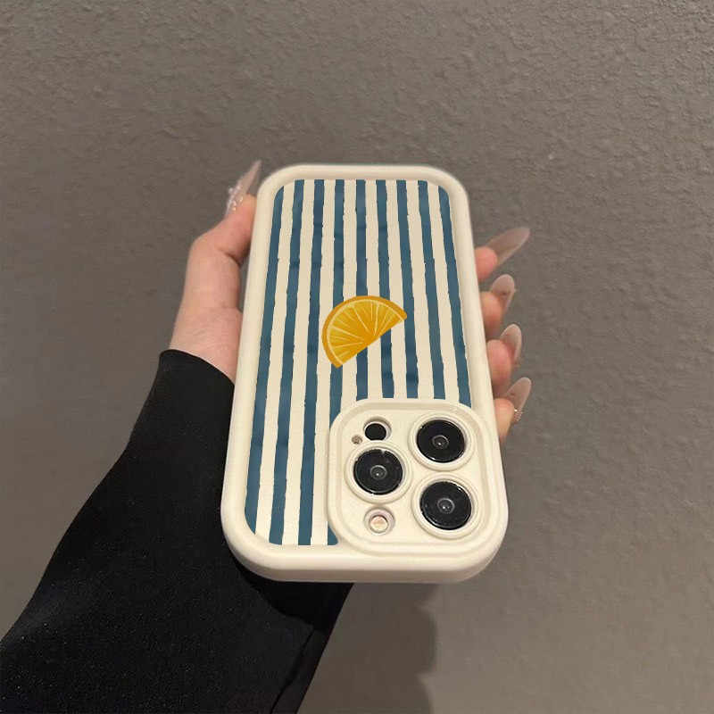Casing Ponsel Motif Irisan Lem - Apple Iphone 15 Pro Max ulasan dan harga