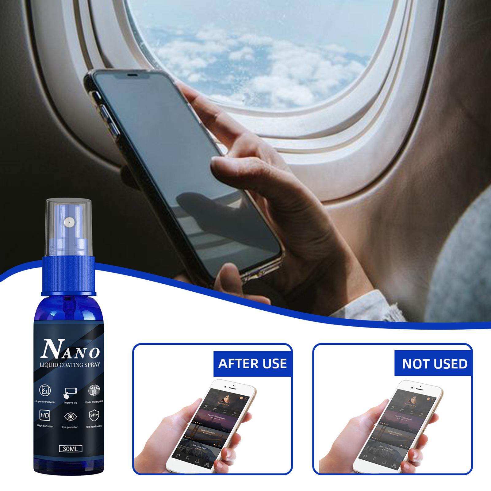 Semprotan Pelindung Layar Cair - Oleophobic Coating Spray ulasan dan harga