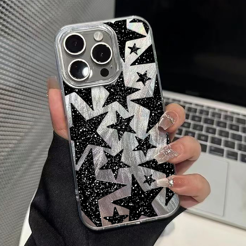 Casing HP TPU Pola Bintang IMD - Xiaomi Poco X6 ulasan dan harga