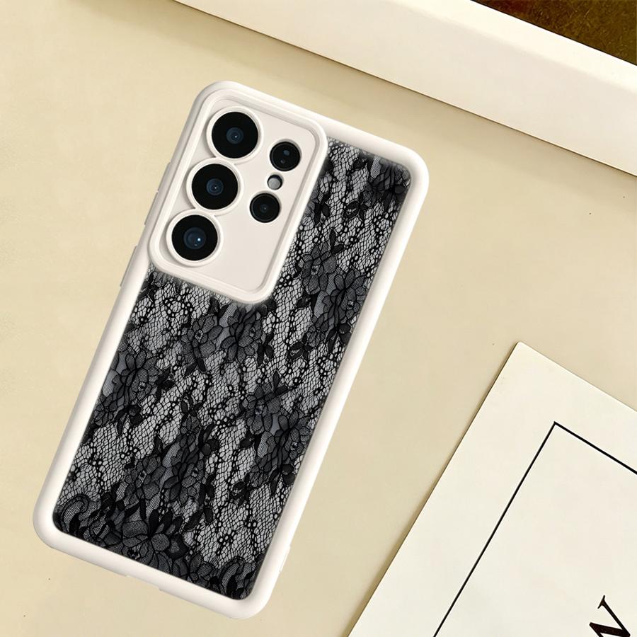 Casing Ponsel Pola Renda Kreat - Samsung Galaxy S24 ulasan dan harga